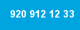 920 912 12 33 920 912 12 33